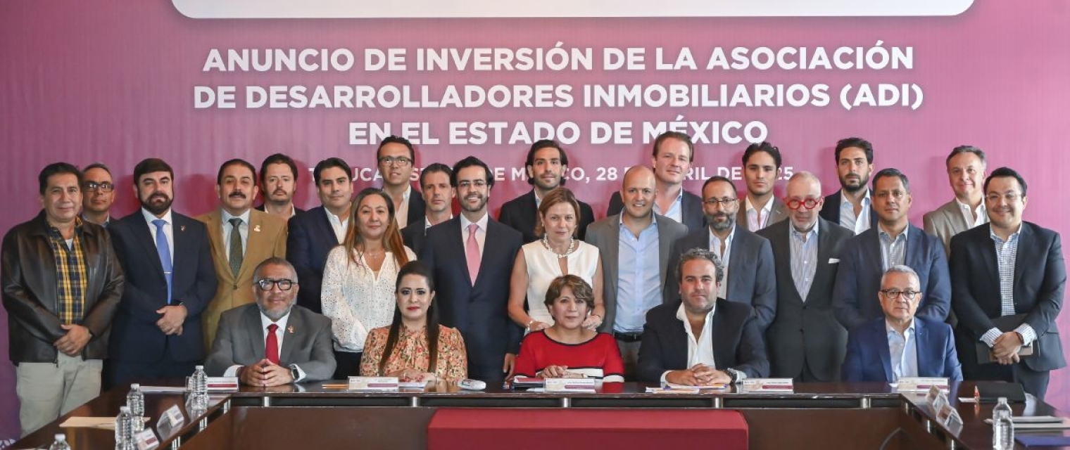 Anuncia Gobernadora Delfina Gómez Álvarez inversión histórica de 3 mil 700 mdd para vivienda y generación de más de 150 mil empleos en el Estado de México