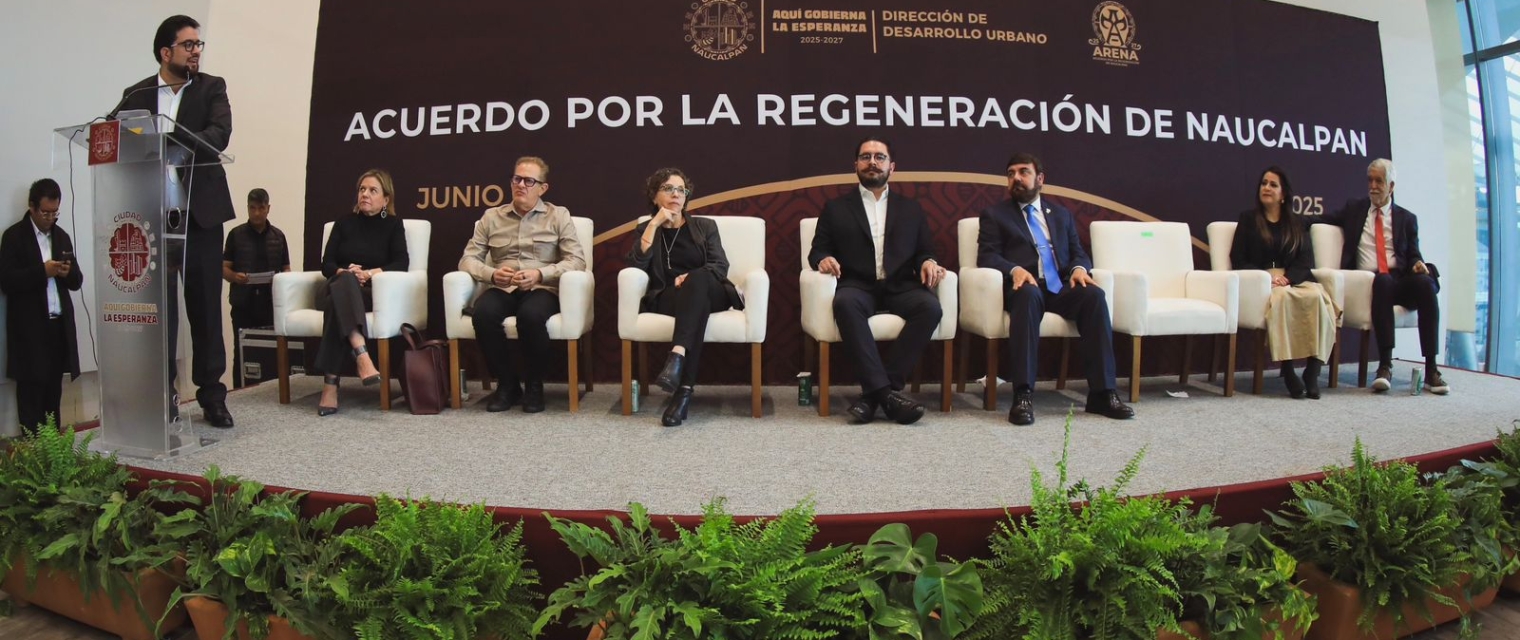 Pacto público privado por el desarrollo equitativo de Naucalpan, concreta Isaac Montoya